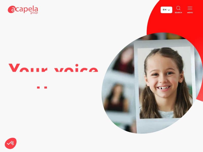 Acapela Group screenshot